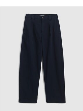Madewell Black Barrel-Leg Chino Pants NZ210 Brand New 31